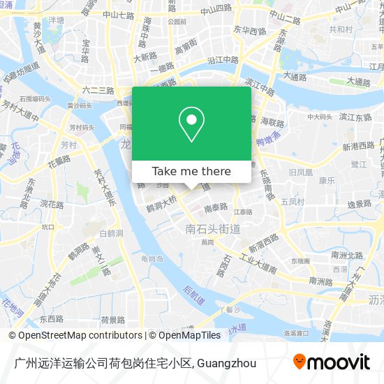 广州远洋运输公司荷包岗住宅小区 map