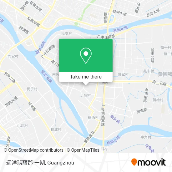 远洋翡丽郡-一期 map