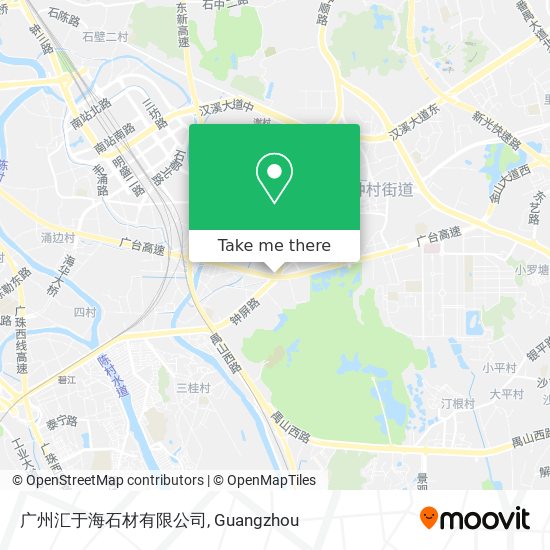 广州汇于海石材有限公司 map