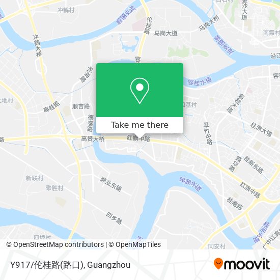 Y917/伦桂路(路口) map