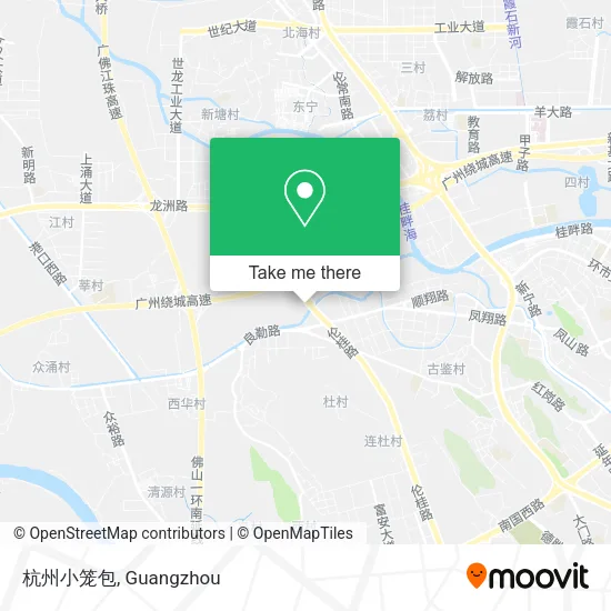杭州小笼包 map