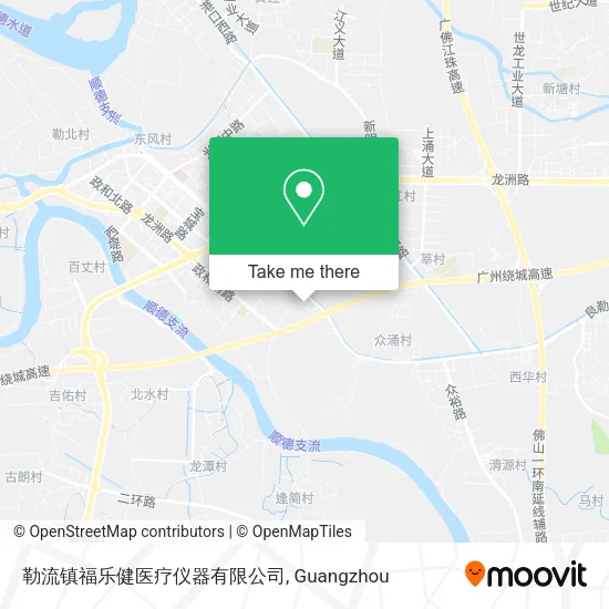 勒流镇福乐健医疗仪器有限公司 map