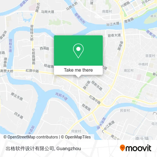 出格软件设计有限公司 map