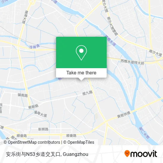 安乐街与N53乡道交叉口 map