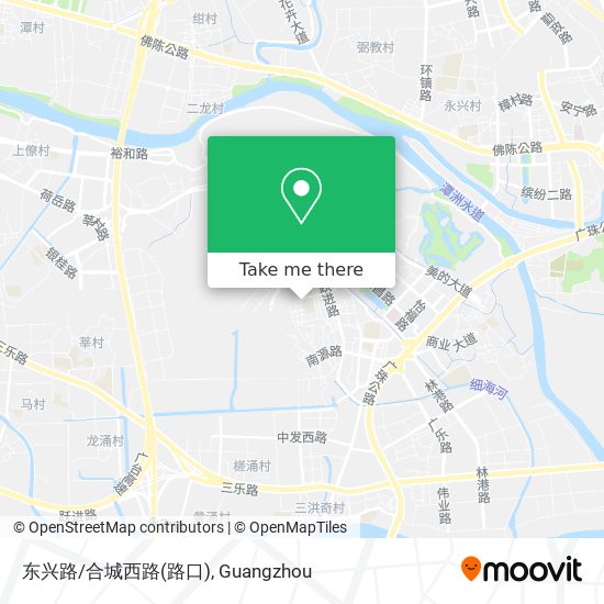 东兴路/合城西路(路口) map