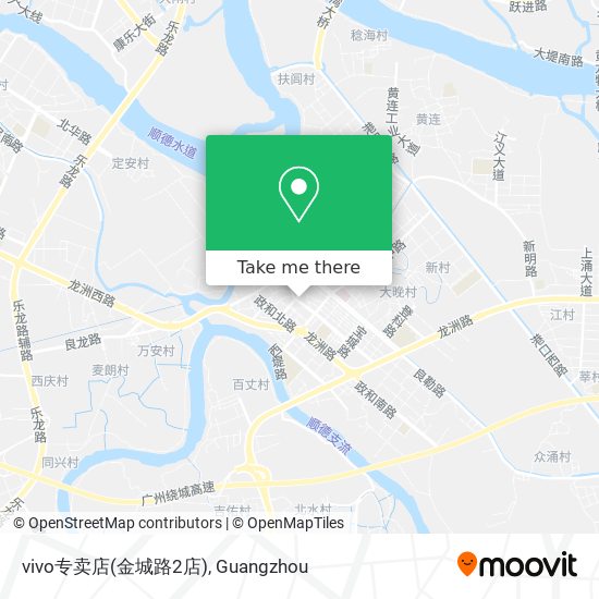 vivo专卖店(金城路2店) map