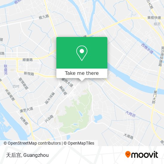 天后宫 map