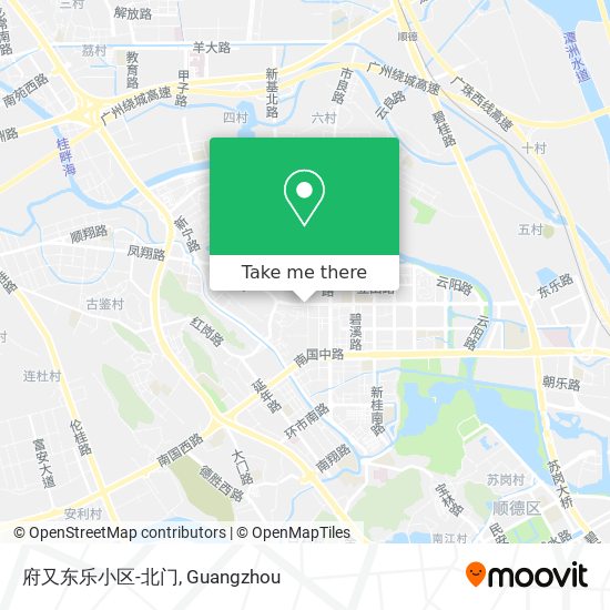 府又东乐小区-北门 map