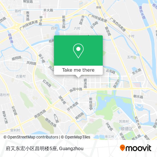 府又东宏小区昌明楼5座 map