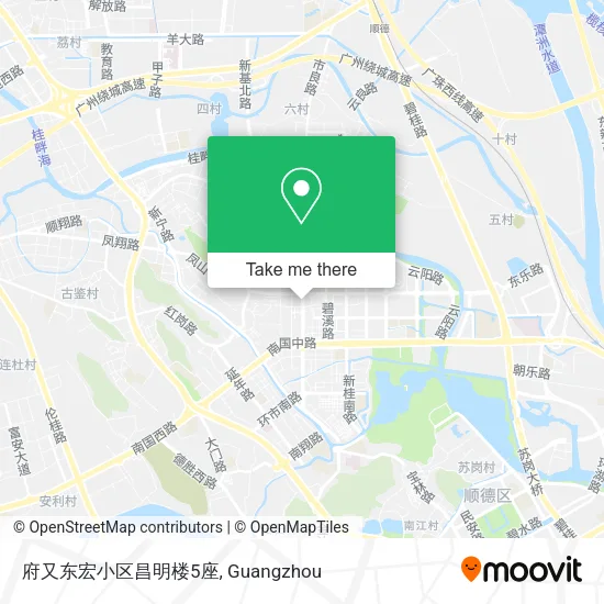 府又东宏小区昌明楼5座 map