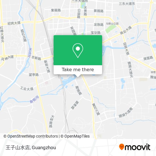 王子山水店 map