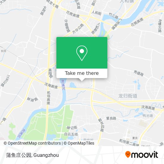 蒲鱼庄公园 map