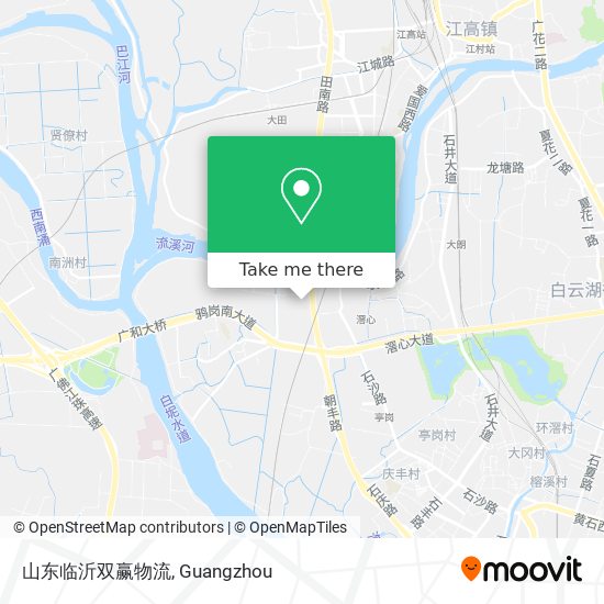 山东临沂双赢物流 map