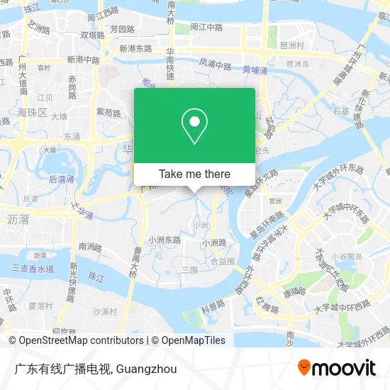 广东有线广播电视 map