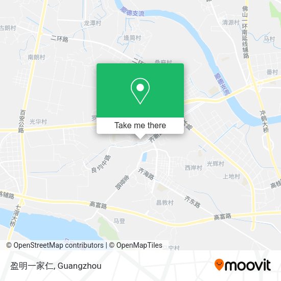 盈明一家仁 map