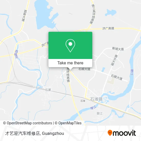 才艺迎汽车维修店 map