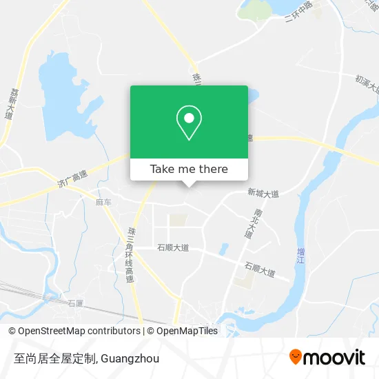 至尚居全屋定制 map