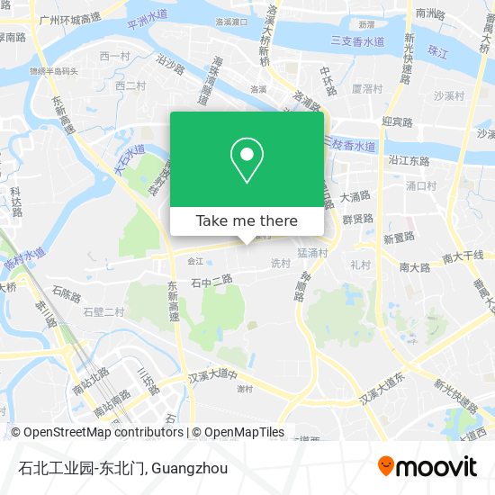 石北工业园-东北门 map