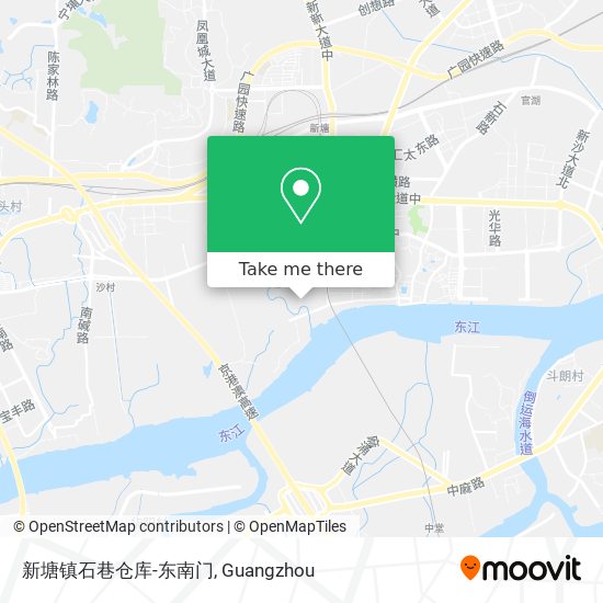 新塘镇石巷仓库-东南门 map