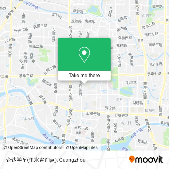 企达学车(里水咨询点) map