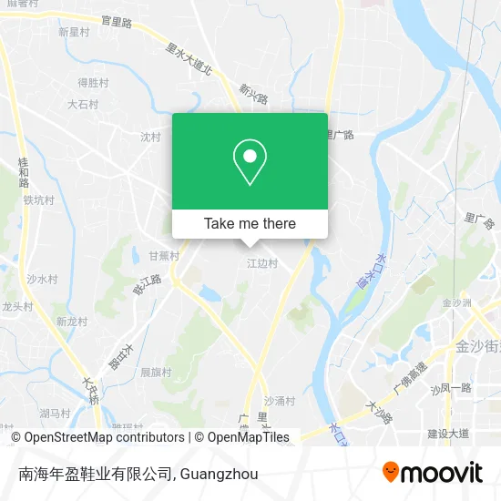 南海年盈鞋业有限公司 map