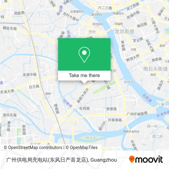 广州供电局充电站(东风日产喜龙店) map