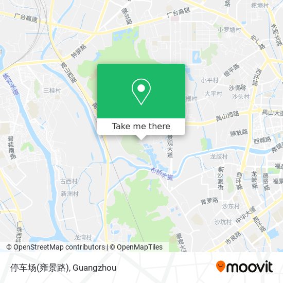 停车场(雍景路) map