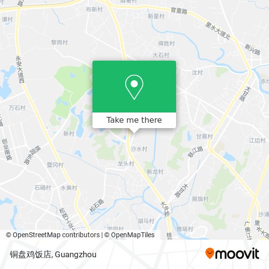 铜盘鸡饭店 map