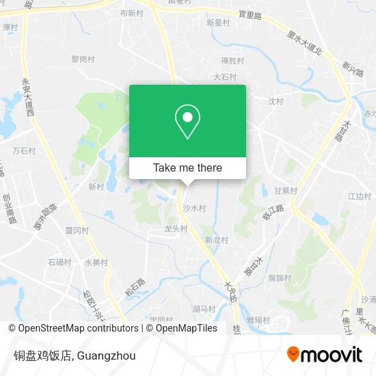 铜盘鸡饭店 map