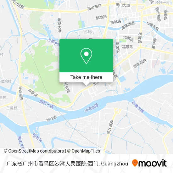 广东省广州市番禺区沙湾人民医院-西门 map