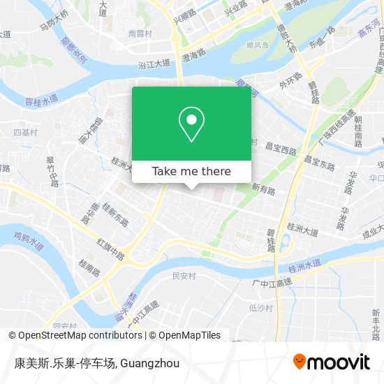 康美斯.乐巢-停车场 map
