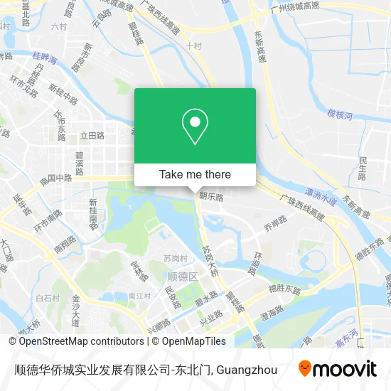 顺德华侨城实业发展有限公司-东北门 map
