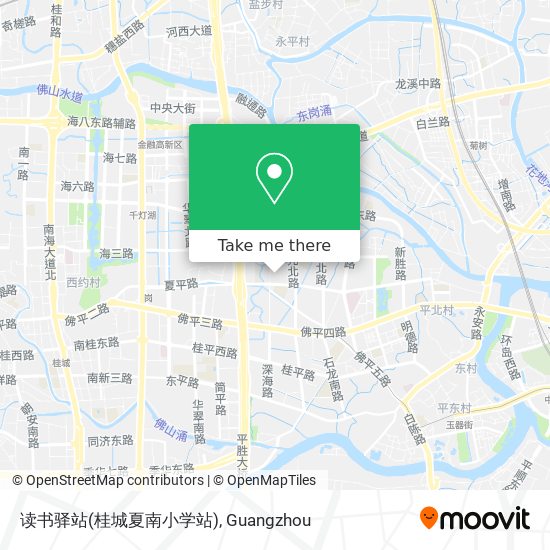 读书驿站(桂城夏南小学站) map