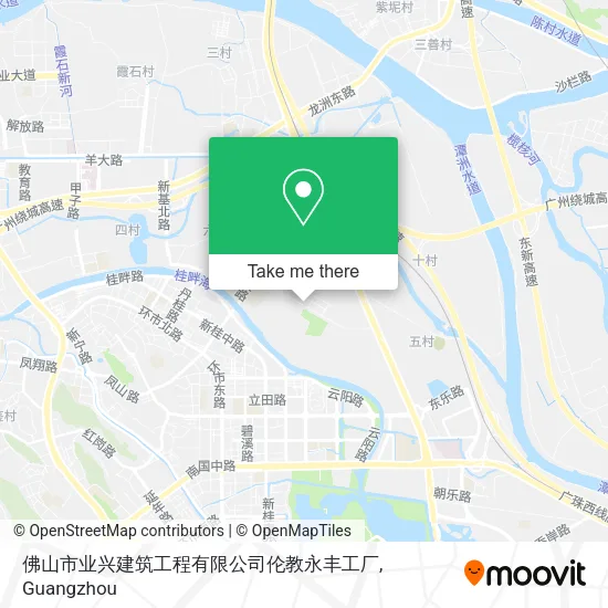 佛山市业兴建筑工程有限公司伦教永丰工厂 map