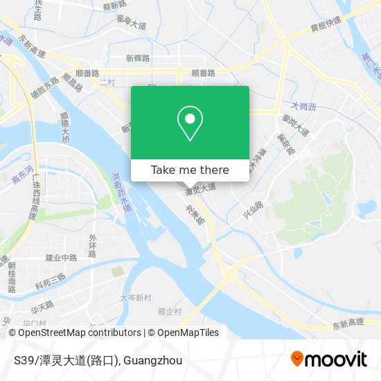 S39/潭灵大道(路口) map