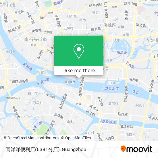 喜洋洋便利店(6381分店) map