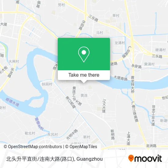 北头升平直街/连南大路(路口) map