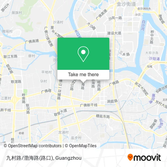 九村路/渤海路(路口) map