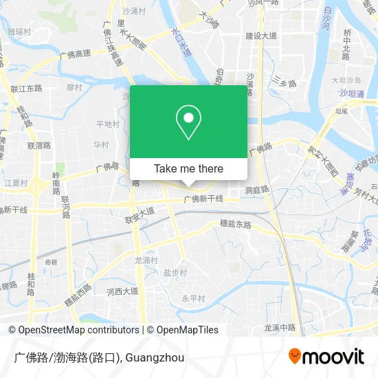 广佛路/渤海路(路口) map