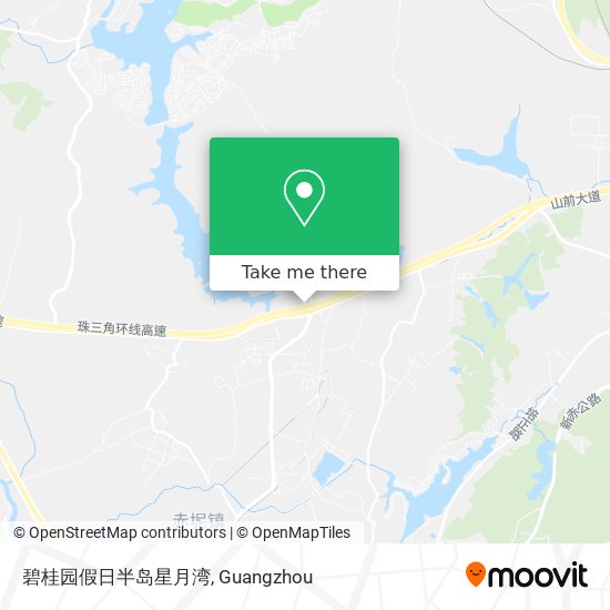 碧桂园假日半岛星月湾 map