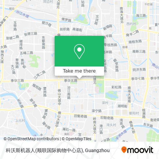 科沃斯机器人(顺联国际购物中心店) map