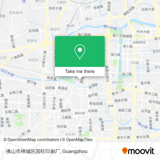 佛山市禅城区国旺印刷厂 map