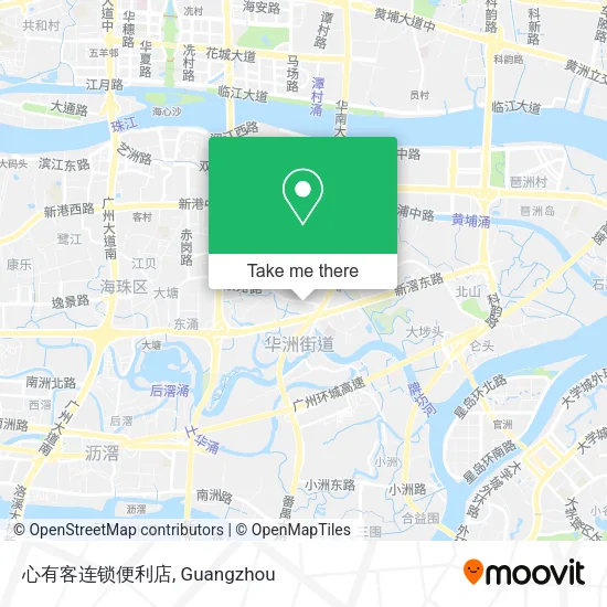 心有客连锁便利店 map