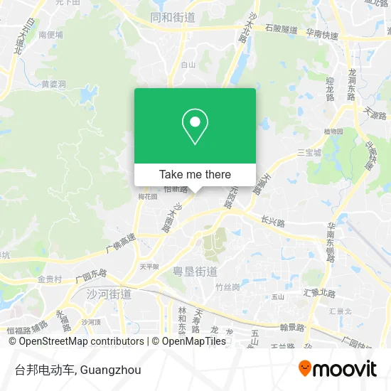 台邦电动车 map