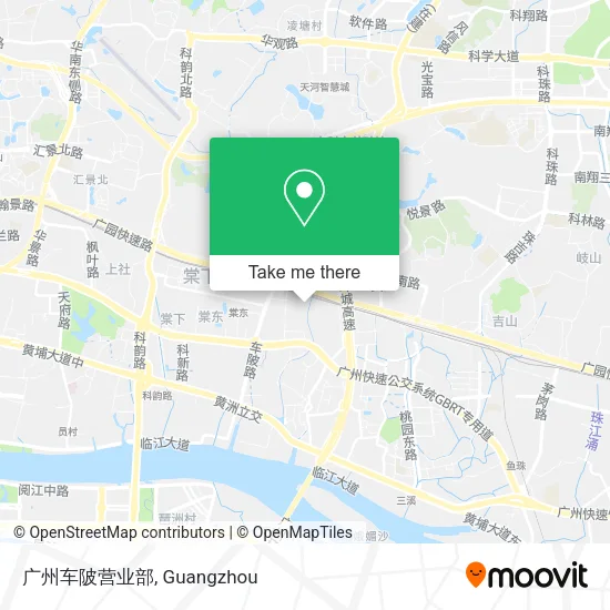 广州车陂营业部 map