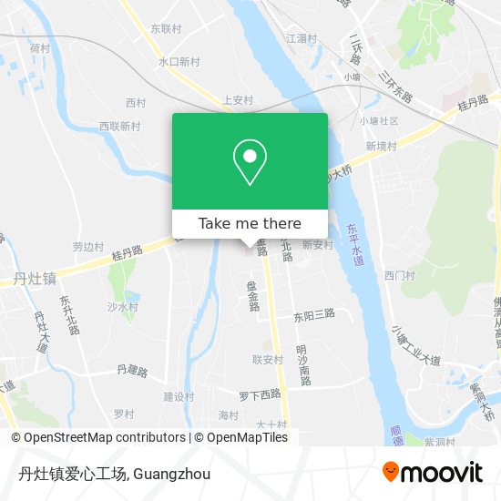 丹灶镇爱心工场 map