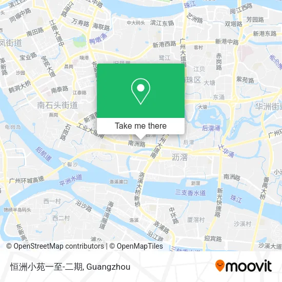 恒洲小苑一至-二期 map