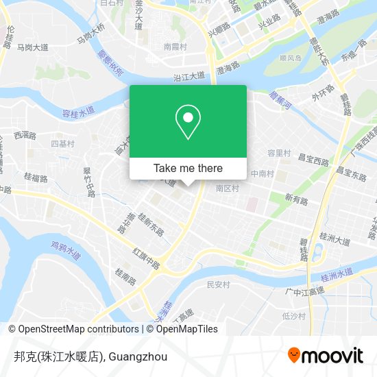 邦克(珠江水暖店) map