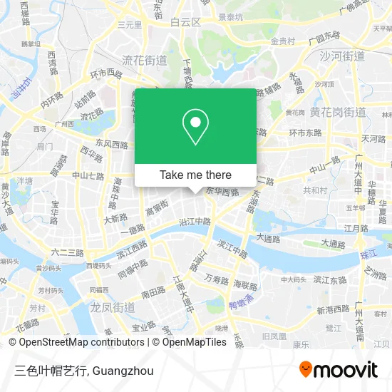 三色叶帽艺行 map