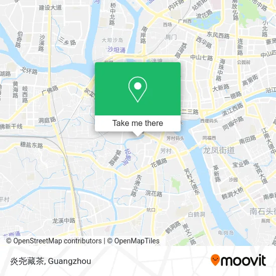 炎尧藏茶 map